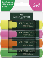 FABER-CASTELL Textmarker TL 48 4er Kartonetui