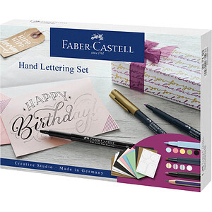 FABER-CASTELL Kreativset Handlettering 12-teilig