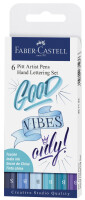 FABER-CASTELL Tuschestift Pitt Artist Pen Lettering 6x