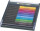 FABER-CASTELL Tuschestift Pitt Artist Pen B 12x Bright