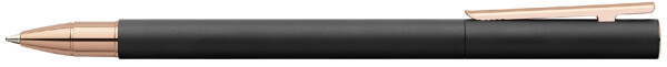 FABER-CASTELL TR Neo Slim Metall Schw., rosegoldfarben