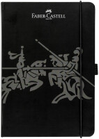 FABER-CASTELL Notizbuch A5 schwarz