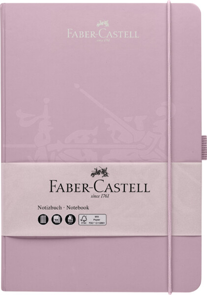 FABER-CASTELL Notizbuch A5 rose shadows