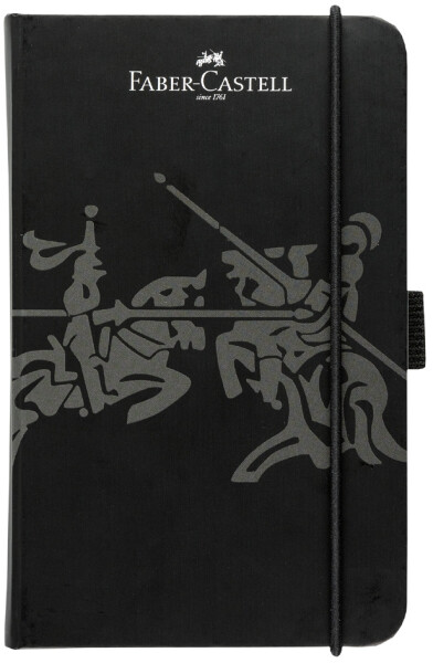 FABER-CASTELL Notizbuch A6 schwarz