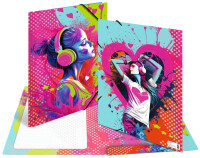 HERMA Sammelmappen A3 Karton Music Girl