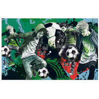 HERMA Schreibunterlage Karton Street Soccer 55x35 3Stk