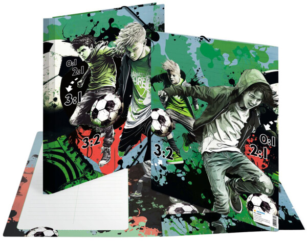 HERMA Sammelmappen A4 Karton Street Soccer