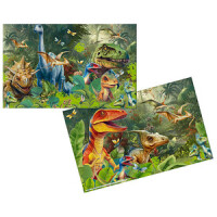 HERMA Schreibunterlage Karton Dino World 55x35 3Stk