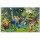 HERMA Schreibunterlage Karton Dino World 55x35 3Stk