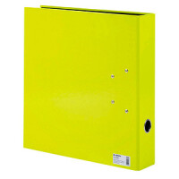 HERMA Ordner A4 Karton Neon Gelb