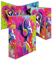 HERMA Ordner A4 Karton Music Girl