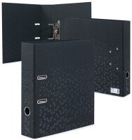 HERMA Ordner A4 Karton Color Schwarz