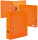 HERMA Ordner A4 Karton Color Orange