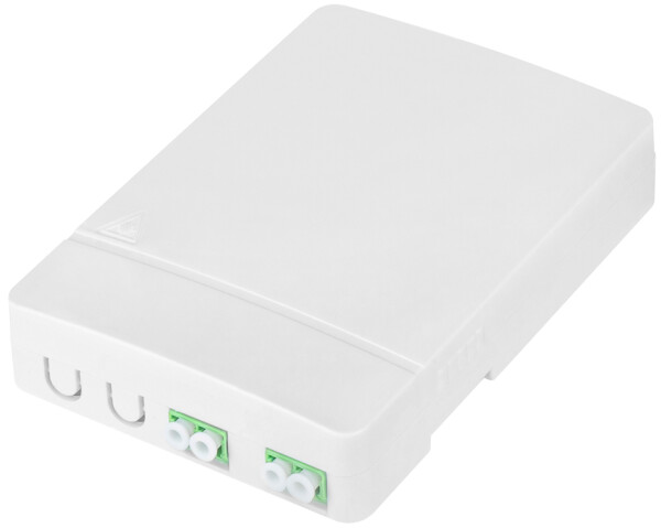 DIGITUS FTTH Gehäuse mit 2 x LC/APC DX Kupplung