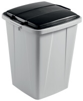 DURABLE Abfallbehälter DURABIN ECO 90L quadratisch grau
