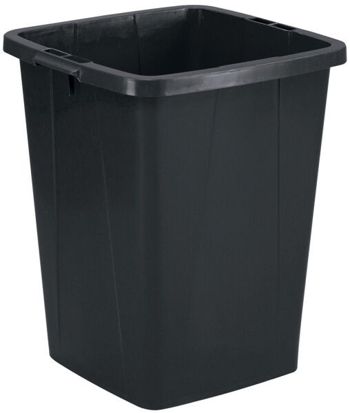 DURABLE Abfallbehälter DURABIN ECO 90L quadratisch black