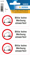 HERMA Hinweisetiketten "Bitte keine Werbung...