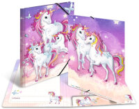 HERMA Sammelmappe A4 Karton Einhorn