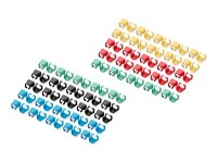 DIGITUS Farbclips für Patchkabel RJ45 100 Stk....