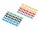 DIGITUS Farbclips für Patchkabel RJ45 100 Stk. gem.Farbe