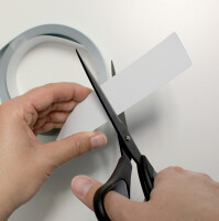 MAUL Magnetband 2,5m weiß selbstklebend