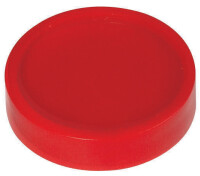 MAUL Industriemagnet rund 29mm 10 Stück rot