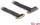 DELOCK Riser Karte PCI Express x4 St. zu 4 Slot Kab.60 cm