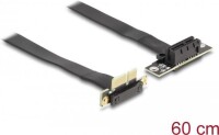 DELOCK Riser Karte PCI Express x1 St. zu 1 Slot Kab.60 cm