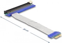 DELOCK Riser Karte PCI Express x1 St. zu 16 Slot Kab.20 cm