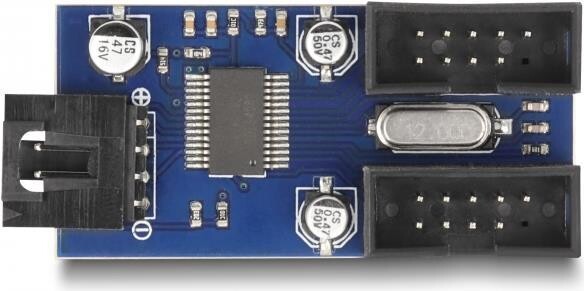 DELOCK USB 2.0 Pfostenstecker Hub 2 Port