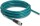 DELOCK NWk M12 8 Pin X-kodiert zu offenen Kabelenden TPU 5 m