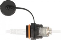 DELOCK Kabelverbinder RJ45 Buchse zu Cat.6A LSA wasserfest