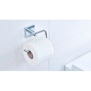 tesa ekkro WC-Papierrollenhalter inkl. Kleber ohne Deckel