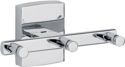 tesa klaam Handtuchhaken inkl. Kleber silber