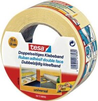 tesa Klebeband Universal doppelseitig 25m x 50mm