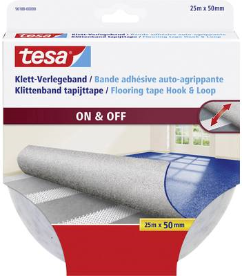 tesa Klett-Verlegeband 25m x 50mm
