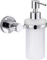 tesa LOXX Seifenspender inkl. Kleber silber
