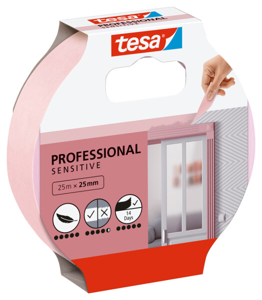 tesa Malerband Profi Sensitive 25m x 38mm