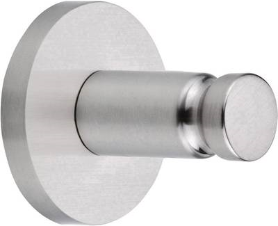 tesa MOON Handtuchhaken zum Kleben silber