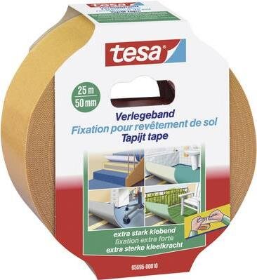 tesa Verlegeband 25m x 50mm extra stark klebend braun