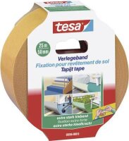 tesa Verlegeband 25m x 50mm extra stark klebend braun