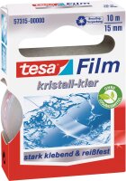 tesafilm C+C kristall-klar 10 Rollen 10m x 15mm transp.