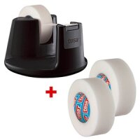 tesafilm Invisible 3 Rollen + Compact 33m x 19mm transp.
