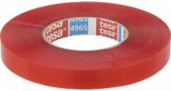tesafix PET-Folienband doppelseitig 50m x 19mm transparent