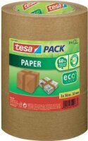 tesapackVerpackungsband Paper ecoLogo 50m x 50mm