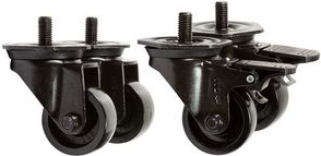 Logilink 19" Rollensatz für Canovate 19" Standschränke,4 Stk