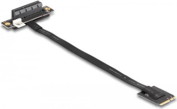 DELOCK M.2 Key A+E > PCIe x4 NVMe Adapter gew. 20cm Kabel