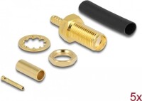 DELOCK SMA Stecker zum Crimpen RG-174 / RG-316 m. Schrumpfsc