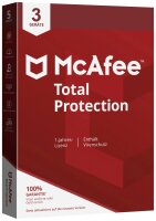 McAfee Total Protection 3-Geräte 1-Jahr...