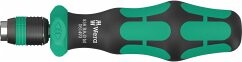 Wera Bits-Handhalter mit Ratschenfunktion 1/4", 838 RA-R M